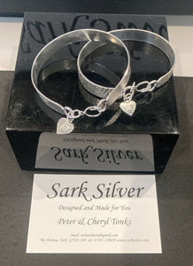 Hand-Milled Sterling Silver Cuff Bracelet